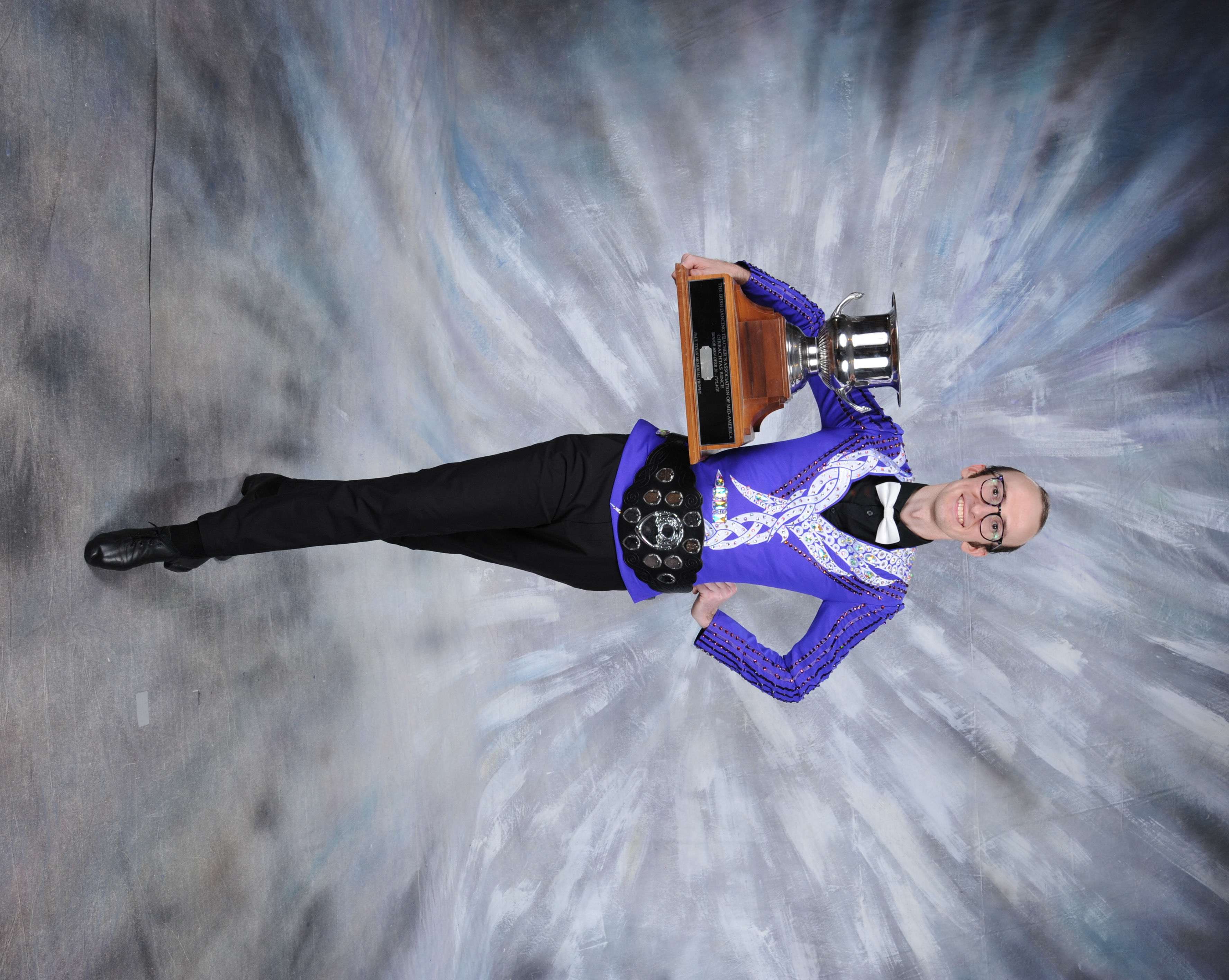 Photo of Brandon as the Mid America Oireachtas senior men champion in 2022.